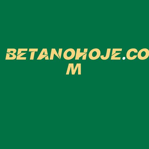 Logo da BETANOHOJE